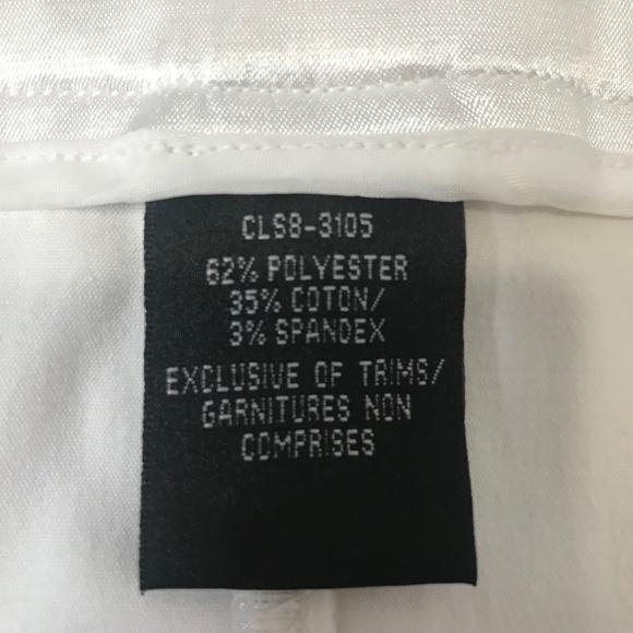 Women’s Ivory Satin Button Front Pencil Skirt High Waist Size 13/14 (Large) - Picture 11 of 12